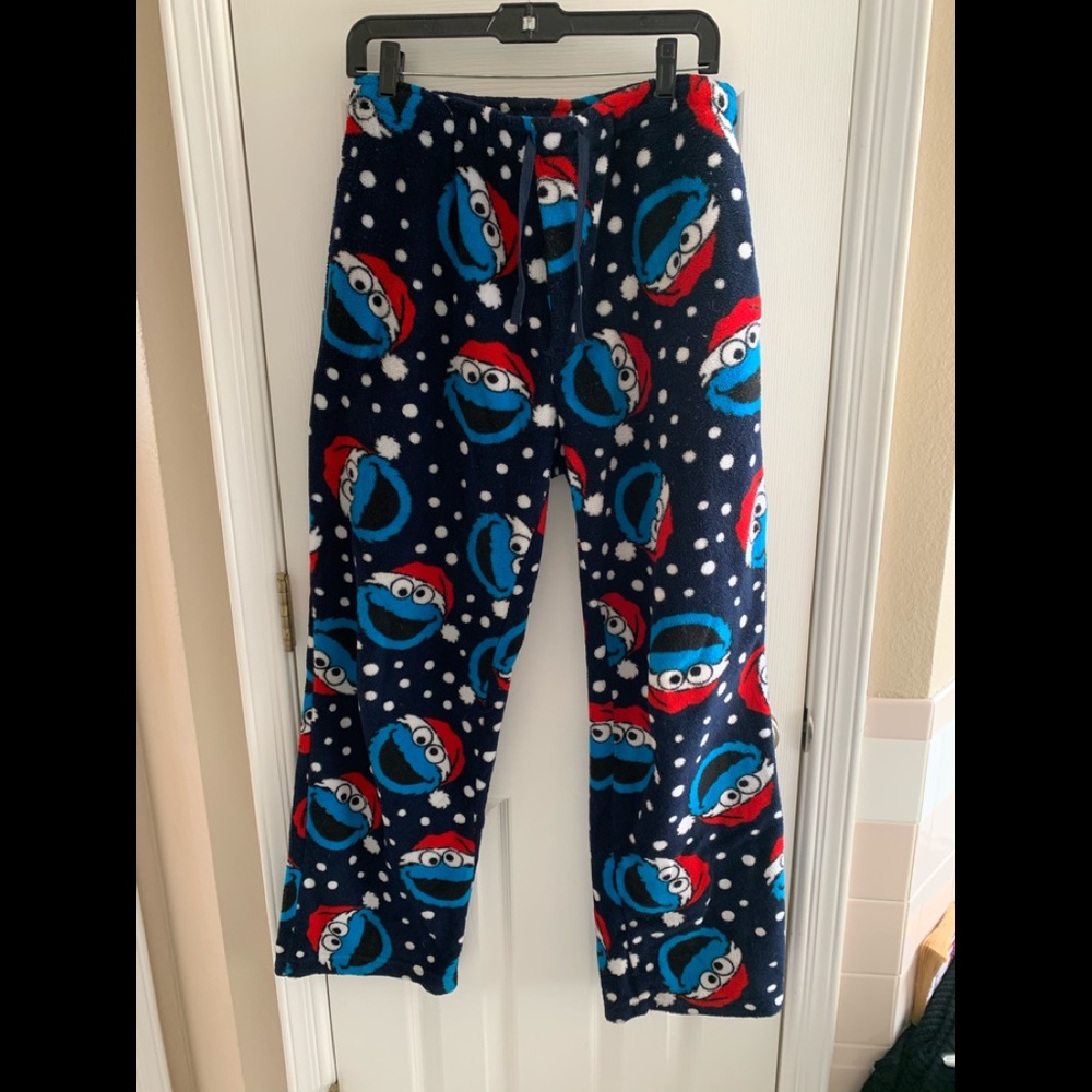 Christmas Cookie Monster Pajama Pants
